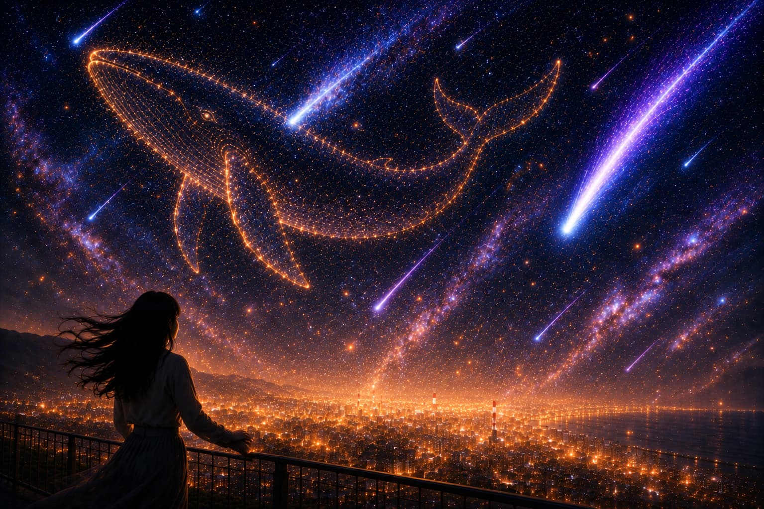 愛宕山の夜景