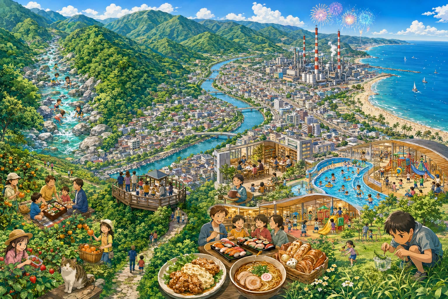 みんなにこにこ暮らす延岡