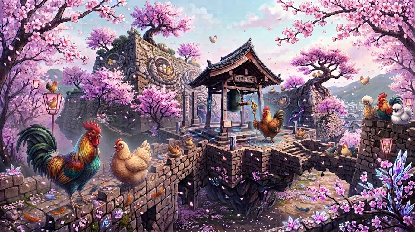 城山と守護神