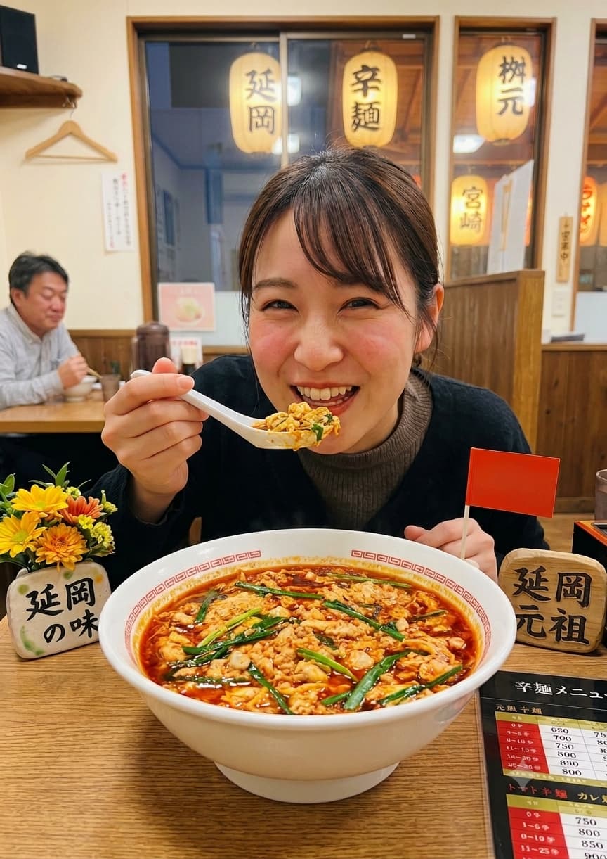 延岡発祥の辛麺